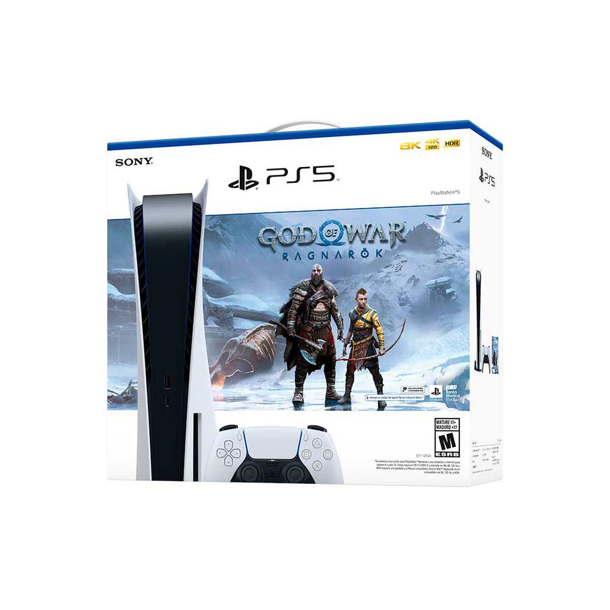 Consola Playstation 5 Disco (PS5) + Juego God of War Ragnarok - Imagen 2