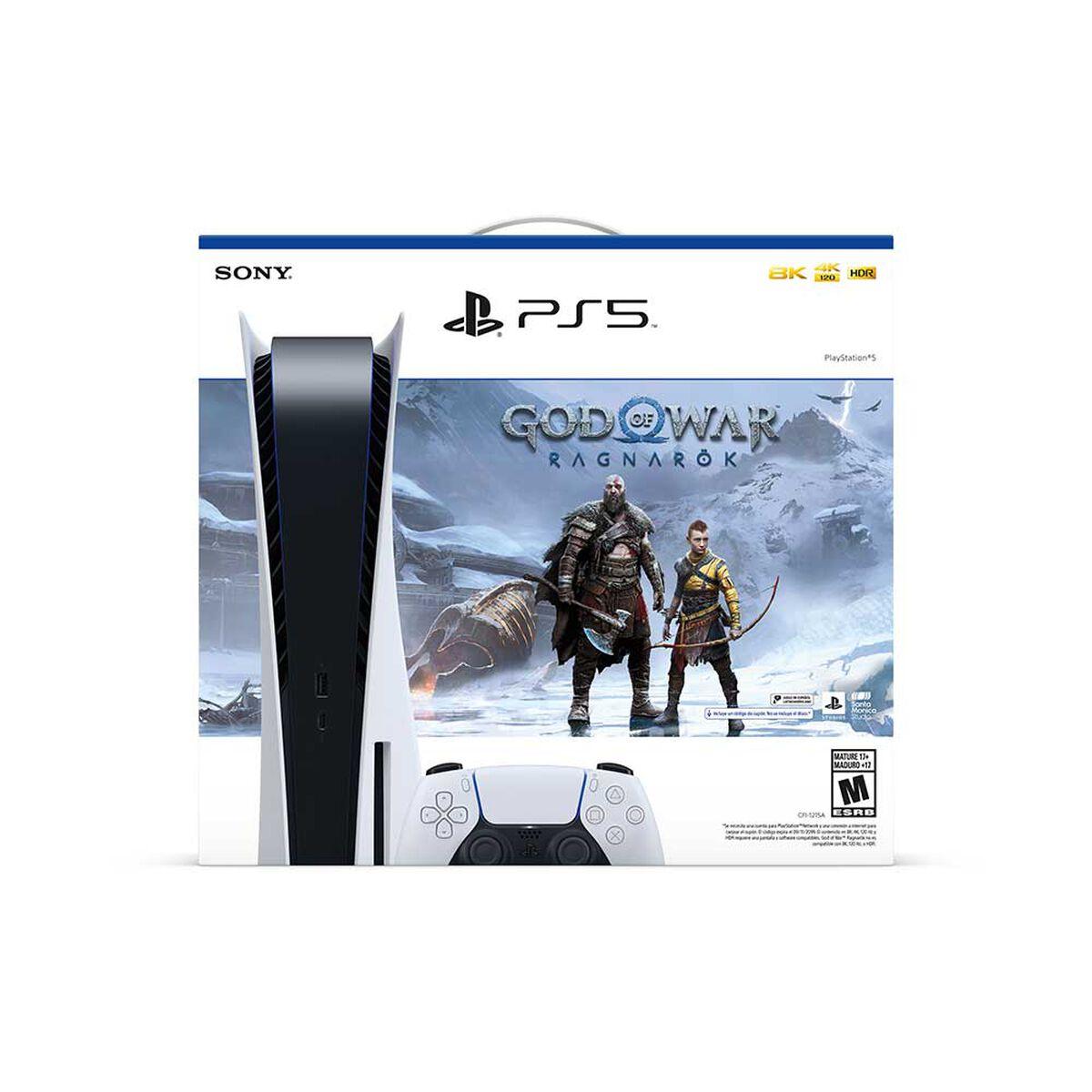 Consola Playstation 5 Disco (PS5) + Juego God of War Ragnarok - Imagen 3